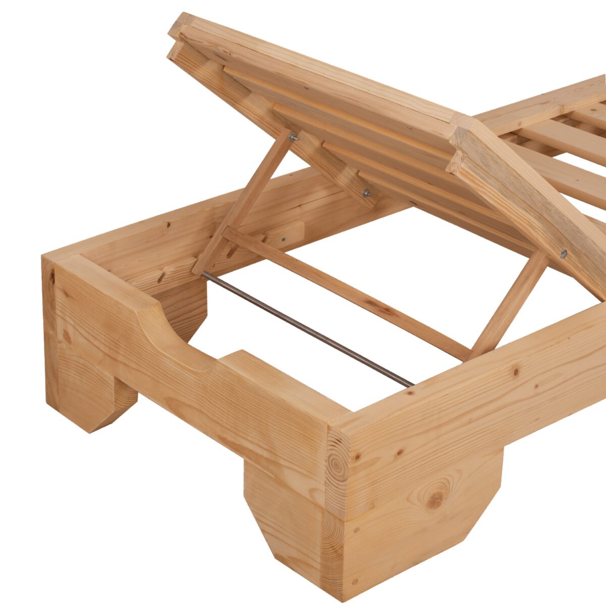 ΞΑΠΛΩΣΤΡΑ ΞΥΛΙΝΗ ΒΑΡΕΩΣ ΤΥΠΟΥ ΜΑΚΕΔΟΝΙΑ HM5646.03 ΦΥΣΙΚΗ ΕΜΠ. 204X77,5X29Y εκ. - Image 5