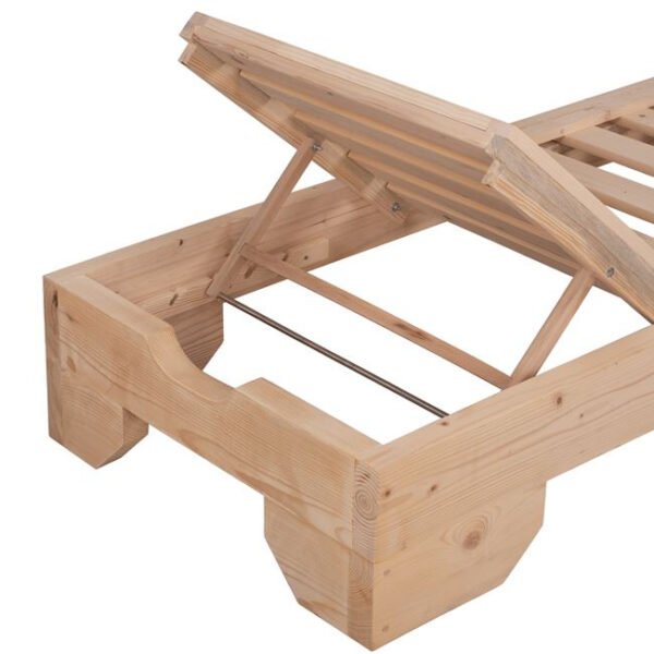 ΞΑΠΛΩΣΤΡΑ ΞΥΛΙΝΗ ΒΑΡΕΩΣ ΤΥΠΟΥ ΜΑΚΕΔΟΝΙΑ HM5646.02 ΑΒΑΦΗ 204X77,5X29Y εκ. - Image 5