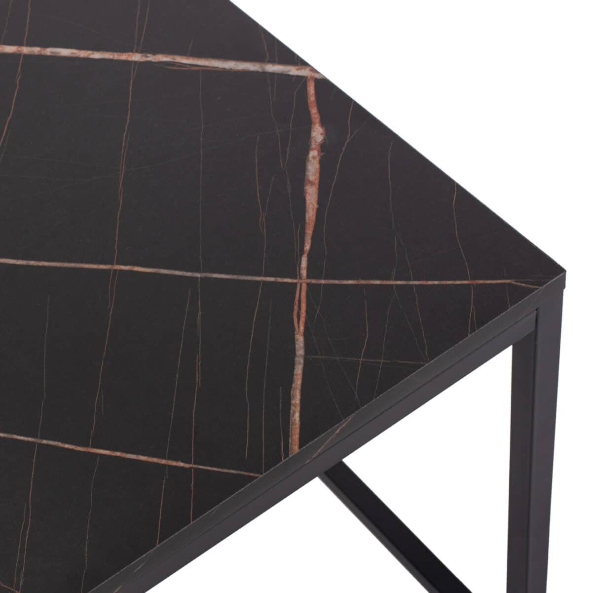 ΖΙΓΚΟΝ GRELAY 2 ΤΕΜ MDF ΟΨΗ ΜΑΡΜΑΡΟΥ & ΜΕΤΑΛΛΟ HM8762.13 45Χ45Χ50εκ. & 37Χ37Χ43 εκ. - Image 6