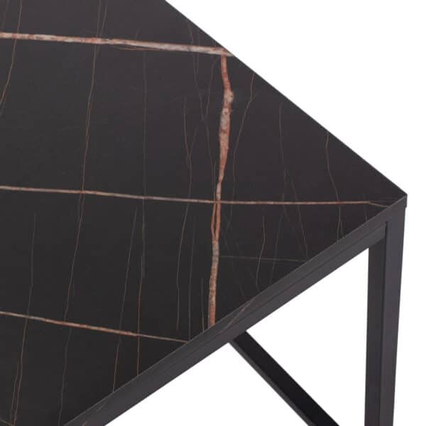 ΖΙΓΚΟΝ GRELAY 2 ΤΕΜ MDF ΟΨΗ ΜΑΡΜΑΡΟΥ & ΜΕΤΑΛΛΟ HM8762.13 45Χ45Χ50εκ. & 37Χ37Χ43 εκ. - Image 6