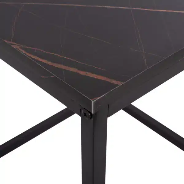 ΖΙΓΚΟΝ GRELAY 2 ΤΕΜ MDF ΟΨΗ ΜΑΡΜΑΡΟΥ & ΜΕΤΑΛΛΟ HM8762.13 45Χ45Χ50εκ. & 37Χ37Χ43 εκ. - Image 7