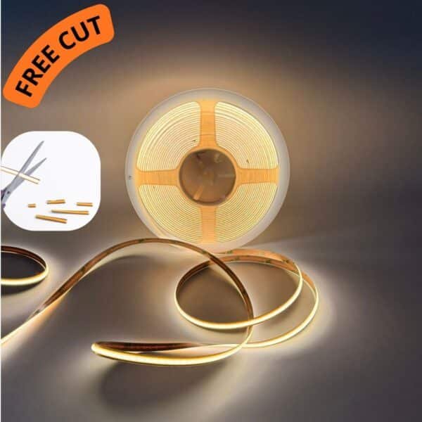 Ταινία LED Cob 10W 24VDC 720LED IP20 3000K Free Cut