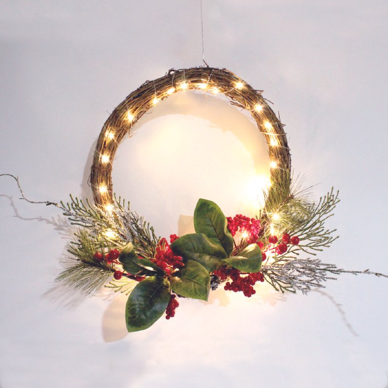 WREATH BERRIES ΔΙΑΚΟΣΜ ΚΡΕΜΑΣΤΟ 30 LED ΛΑΜΠ ΘΕΡΜΑ ΜΠΑΤ 3ΧΑΑ (ΔΕΝ ΣΥΜΠ) IP20 ΔΙΑΜ:30cm 30cm ΚΑΛ WREATH BERRIES ΔΙΑΚΟΣΜ ΚΡΕΜΑΣΤΟ 30 LED ΛΑΜΠ ΘΕΡΜΑ ΜΠΑΤ 3ΧΑΑ (ΔΕΝ ΣΥΜΠ) IP20 ΔΙΑΜ:30cm 30cm ΚΑΛ