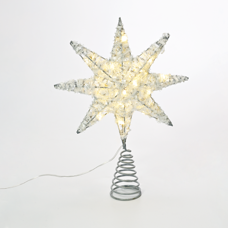 ^ "SILVER TINSEL THREAD STAR 1" 20 MINI WW LED ΛΑΜΠ. ΜΠΑΤ. 3ΧΑΑ ^ "SILVER TINSEL THREAD STAR 1" 20 MINI WW LED ΛΑΜΠ. ΜΠΑΤ. 3ΧΑΑ