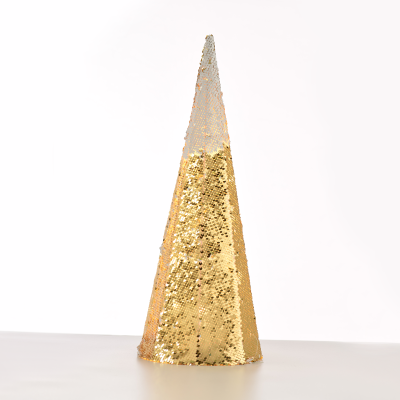 ^ "CHAMPAGNE GOLD & WHITE SEQUIN CONE TREE" 35 WW LED ΛΑΜΠ. ΜΠΑΤ. 3ΧΑΑ ^ "CHAMPAGNE GOLD & WHITE SEQUIN CONE TREE" 35 WW LED ΛΑΜΠ. ΜΠΑΤ. 3ΧΑΑ