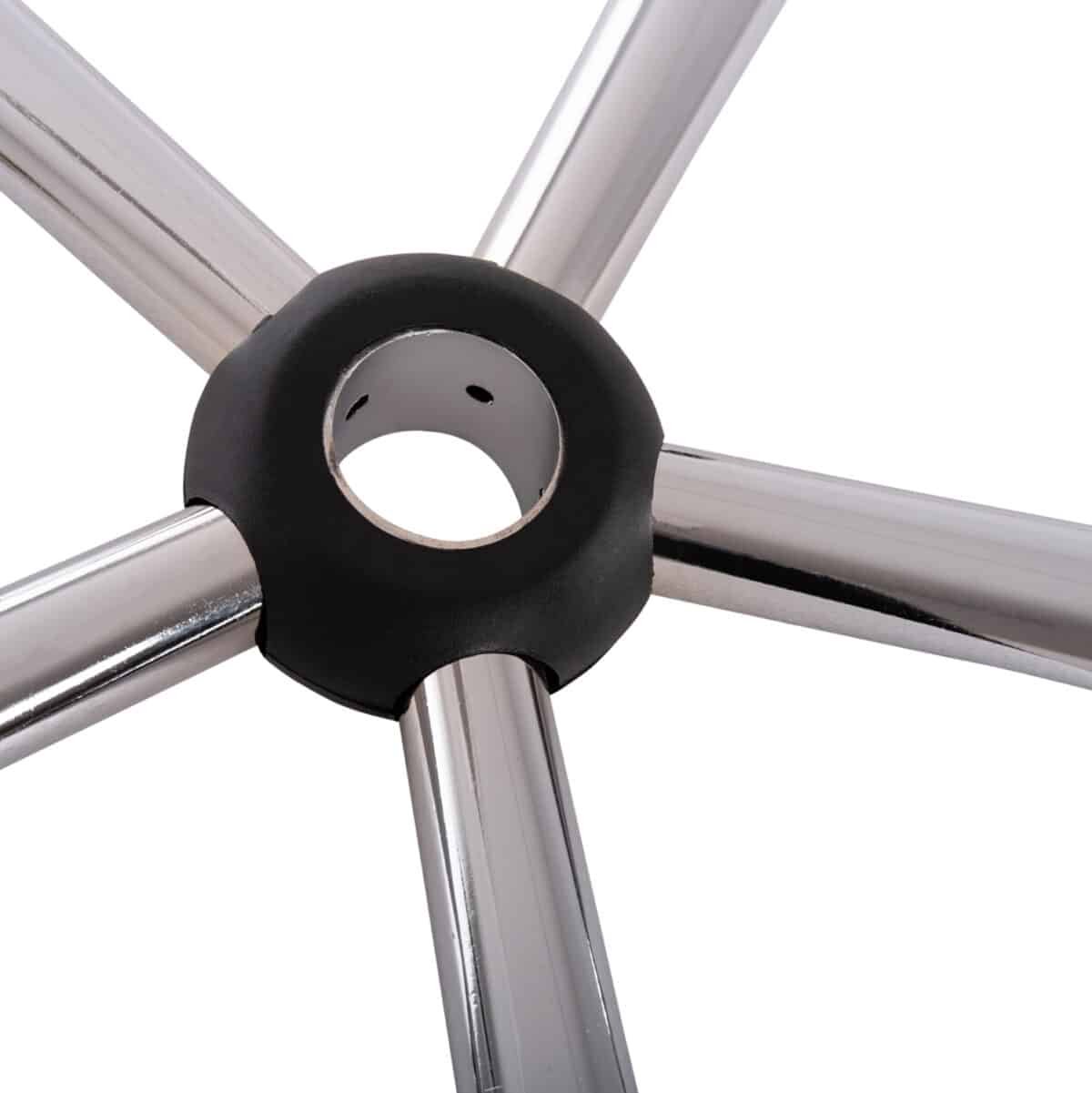 ΑΝΤΑΛΛΑΚΤΙΚΗ ΒΑΣΗ ΑΣΤΕΡΙ ΜΕΤΑΛΛΙΚΟ ΧΡΩΜΙΟΥ HM1202-- 29εκ ΑΚΤΙΝΑ - Image 5