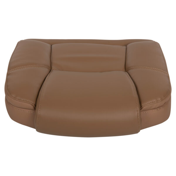 ΑΝΤΑΛΛΑΚΤΙΚΟ ΚΑΘΙΣΜΑ ΓΙΑ ΚΑΡΕΚΛΑ ΓΡΑΦΕΙΟΥ HM1091.09 ΜΟΚΑ PU 52x53x12(πάχος) εκ - Image 3