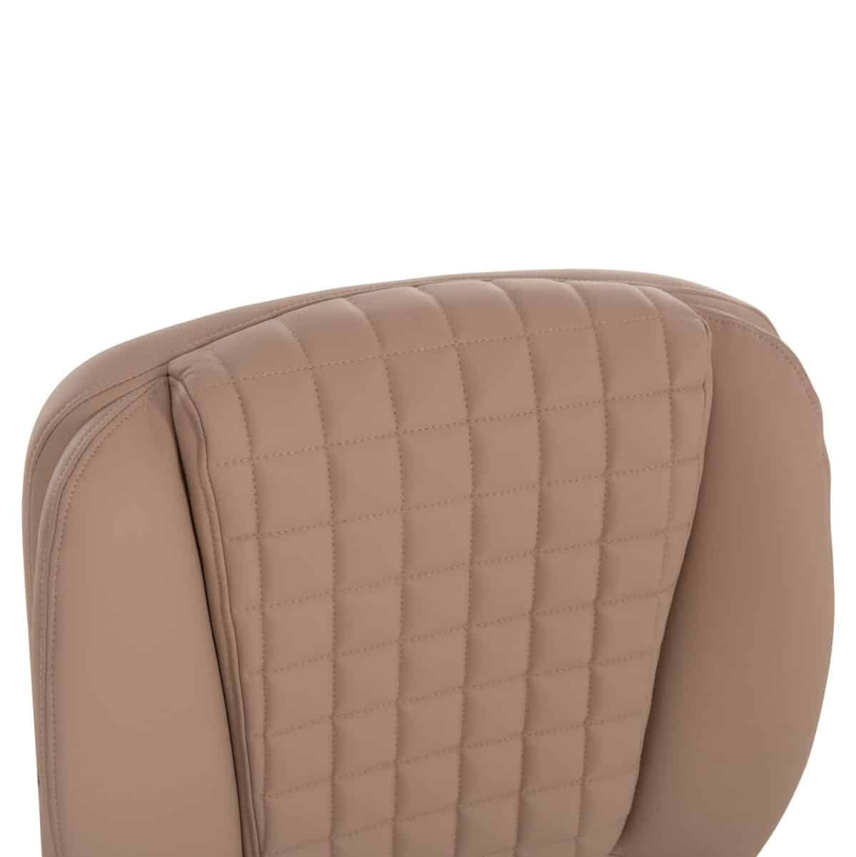 ΑΝΤΑΛΛΑΚΤΙΚO ΚΑΘΙΣΜΑ ΓΙΑ ΚΑΡΕΚΛΑ ΓΡΑΦΕΙΟΥ HM1097.07 ΚΑΠΟΥΤΣΙΝΟ PU 58x11x56εκ. - Image 7