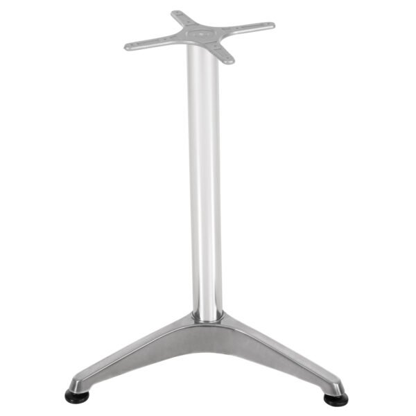 ΒΑΣΗ ΤΡΑΠΕΖΙΟΥ ΑΛΟΥΜΙΝΙΟΥ ΧΡΩΜΙΟΥ HM449.01 ΣΤΑΥΡΟΣ 29x29εκ- 54x54x68Υεκ. - Image 3