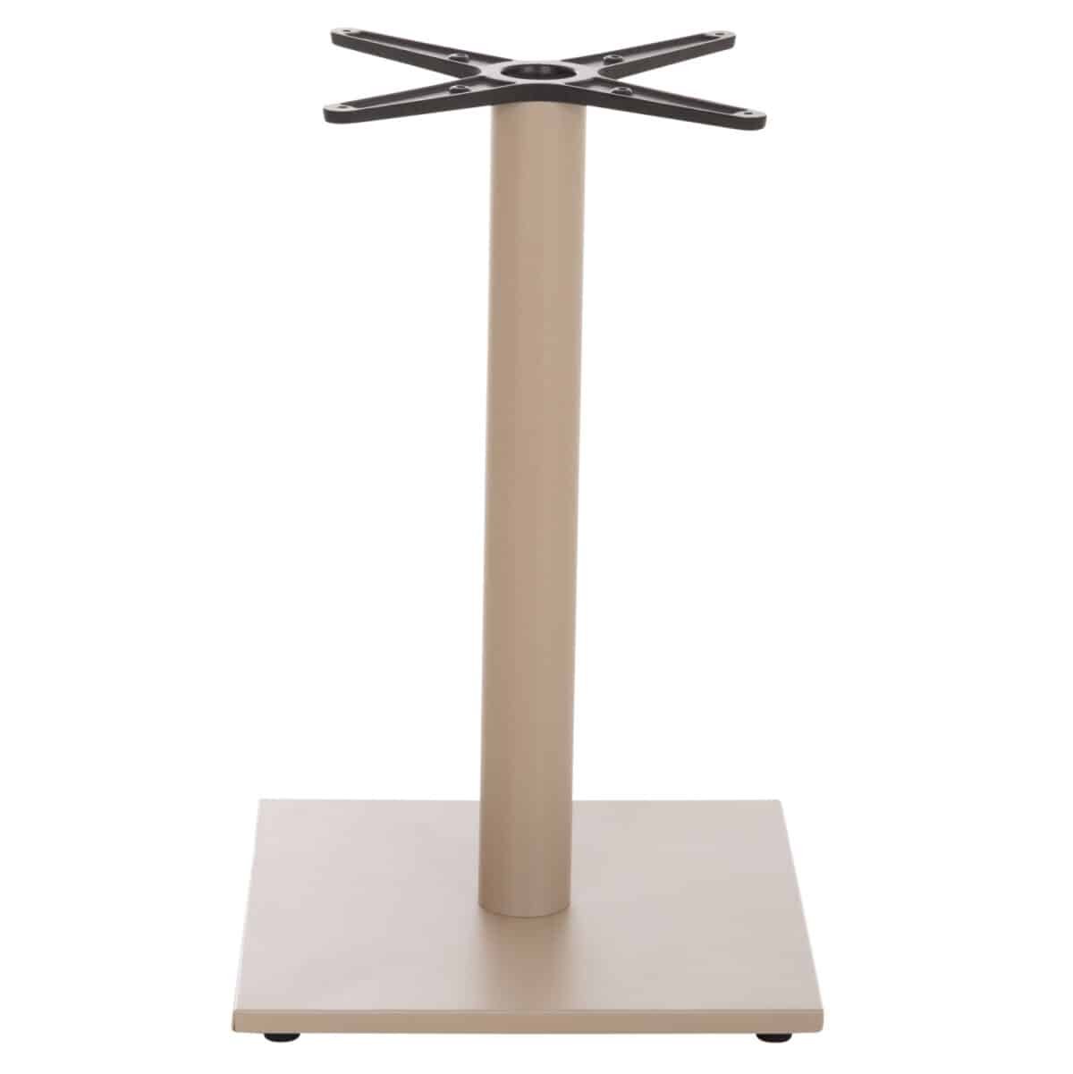 ΒΑΣΗ ΤΡΑΠΕΖΙΟΥ ΑΛΟΥΜΙΝΙΟΥ HM475.25 ΚΑΠΟΥΤΣΙΝΟ 46x46x72Υεκ. ΣΤΑΥΡΟΣ 46Χ46εκ - Image 3