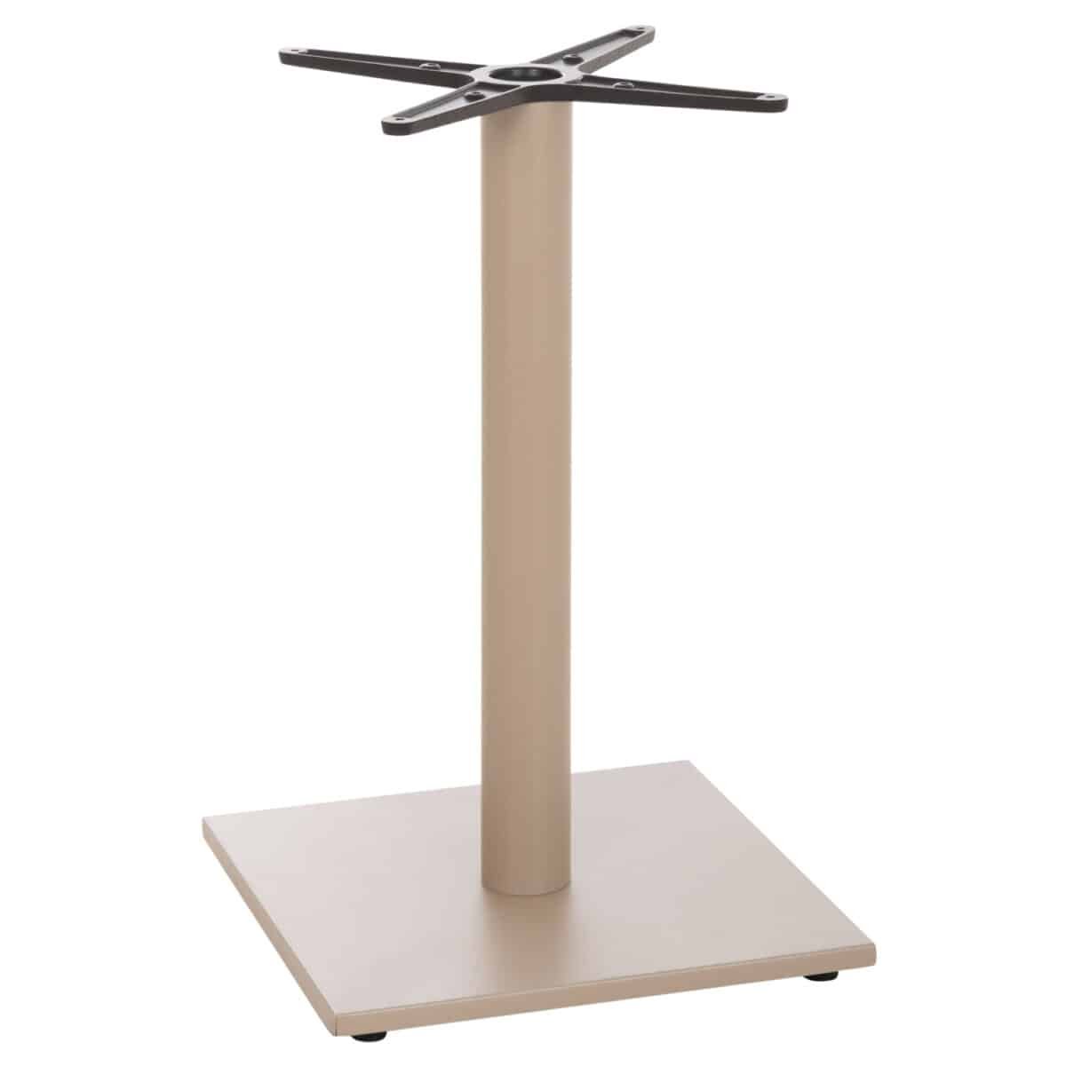 ΒΑΣΗ ΤΡΑΠΕΖΙΟΥ ΑΛΟΥΜΙΝΙΟΥ HM475.25 ΚΑΠΟΥΤΣΙΝΟ 46x46x72Υεκ. ΣΤΑΥΡΟΣ 46Χ46εκ - Image 4