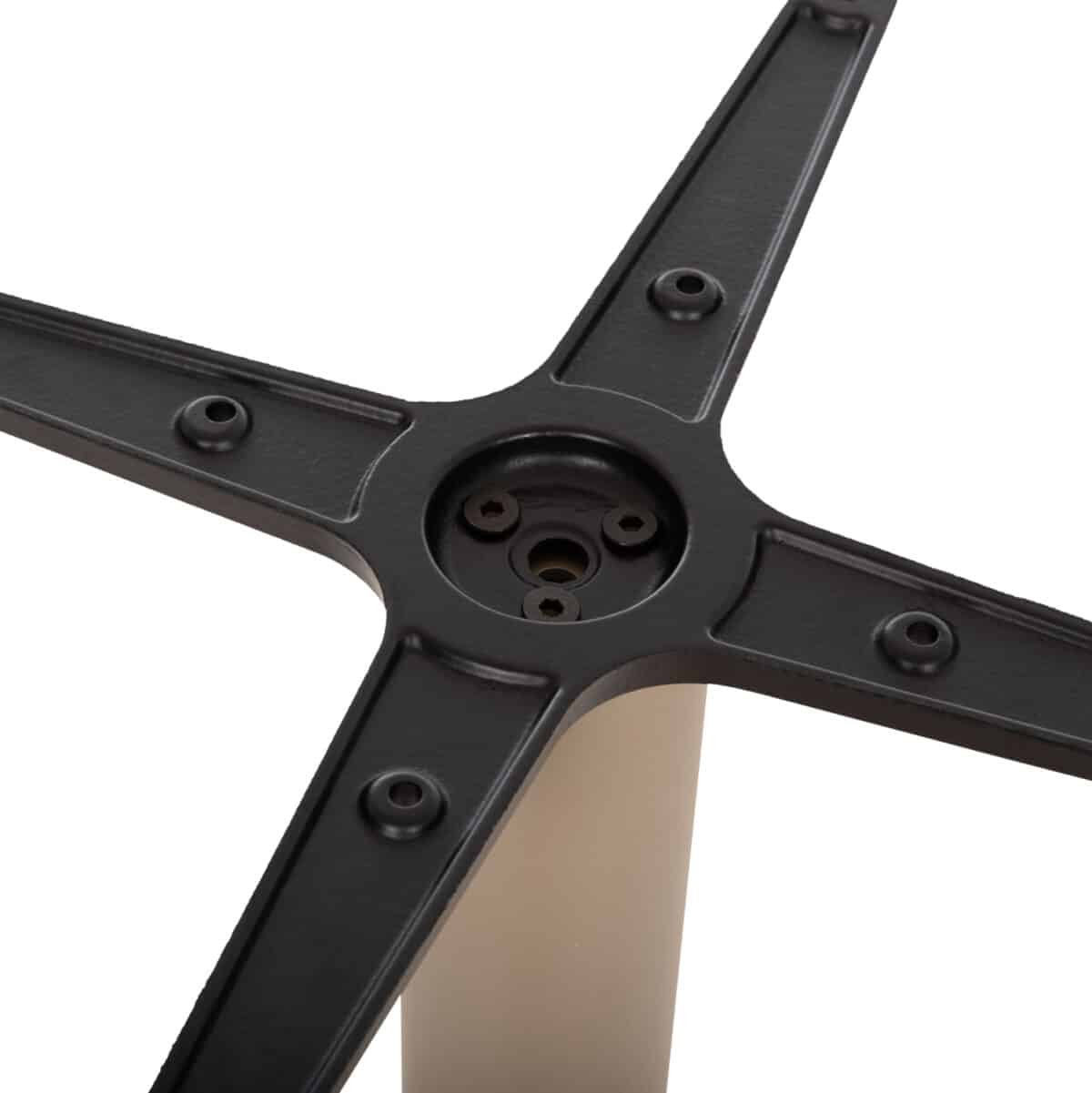 ΒΑΣΗ ΤΡΑΠΕΖΙΟΥ ΑΛΟΥΜΙΝΙΟΥ HM475.25 ΚΑΠΟΥΤΣΙΝΟ 46x46x72Υεκ. ΣΤΑΥΡΟΣ 46Χ46εκ - Image 7