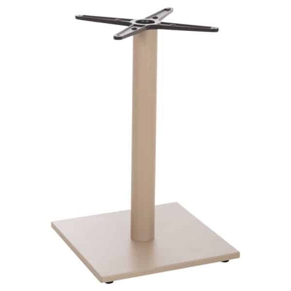 ΒΑΣΗ ΤΡΑΠΕΖΙΟΥ ΑΛΟΥΜΙΝΙΟΥ HM475.25 ΚΑΠΟΥΤΣΙΝΟ 46x46x72Υεκ. ΣΤΑΥΡΟΣ 46Χ46εκ