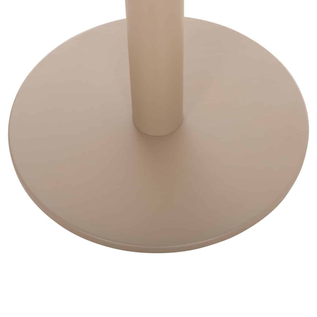 ΒΑΣΗ ΤΡΑΠΕΖΙΟΥ ΑΛΟΥΜΙΝΙΟΥ ΣΤΡΟΓΓΥΛΗ ΚΑΠΟΥΤΣΙΝΟ HM476.25 ΣΤΑΥΡΟΣ 48Χ48εκ Φ45Χ72Υεκ. - Image 9