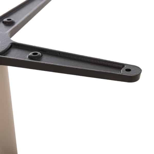 ΒΑΣΗ ΤΡΑΠΕΖΙΟΥ ΑΛΟΥΜΙΝΙΟΥ ΣΤΡΟΓΓΥΛΗ ΚΑΠΟΥΤΣΙΝΟ HM476.25 ΣΤΑΥΡΟΣ 48Χ48εκ Φ45Χ72Υεκ. - Image 10