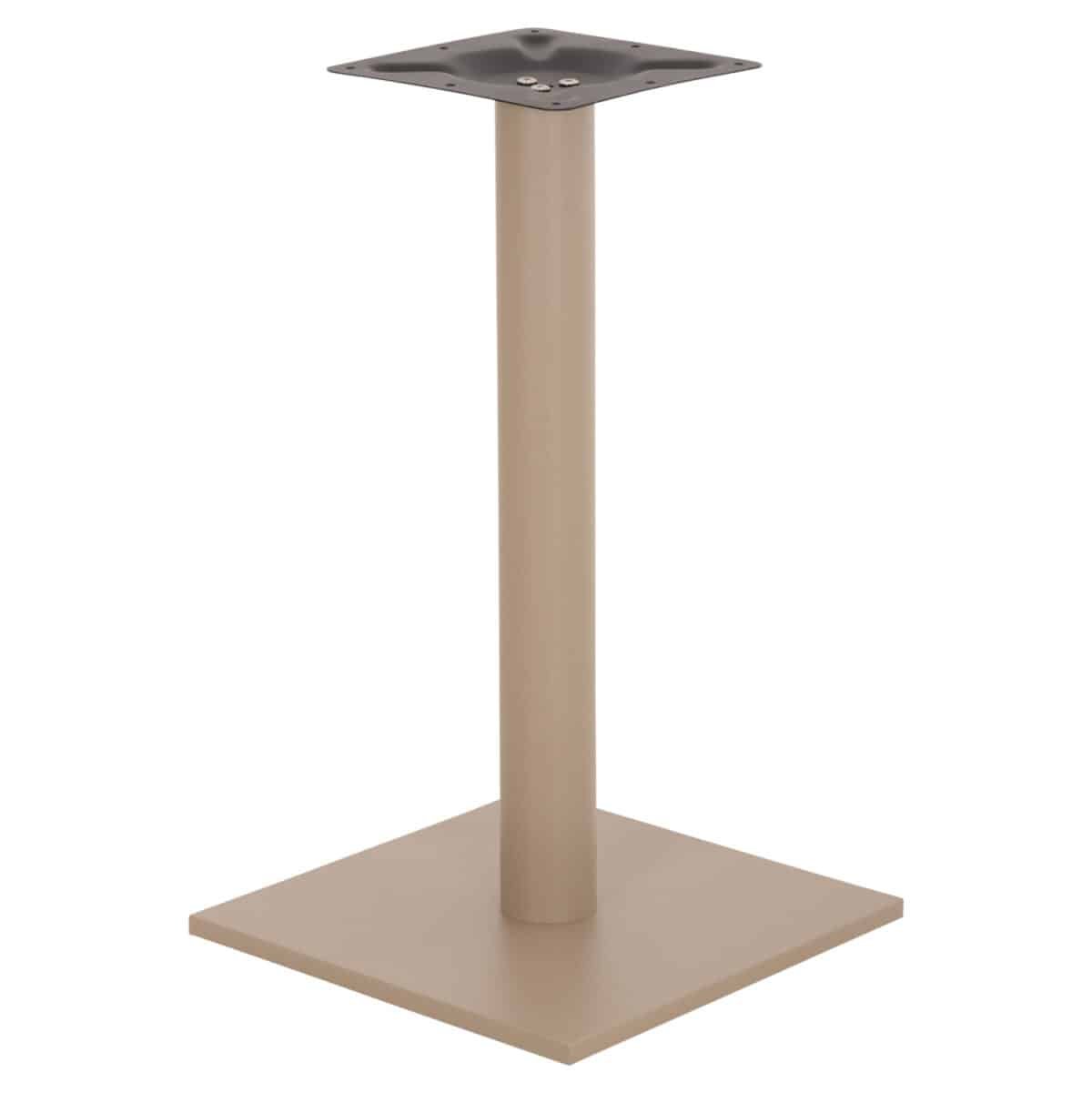 ΒΑΣΗ ΤΡΑΠΕΖΙΟΥ ΑΠΟ ΜΕΤΑΛΛΟ HM421.25 ΚΑΠΟΥΤΣΙΝΟ 40x40x72Υεκ. - Image 4