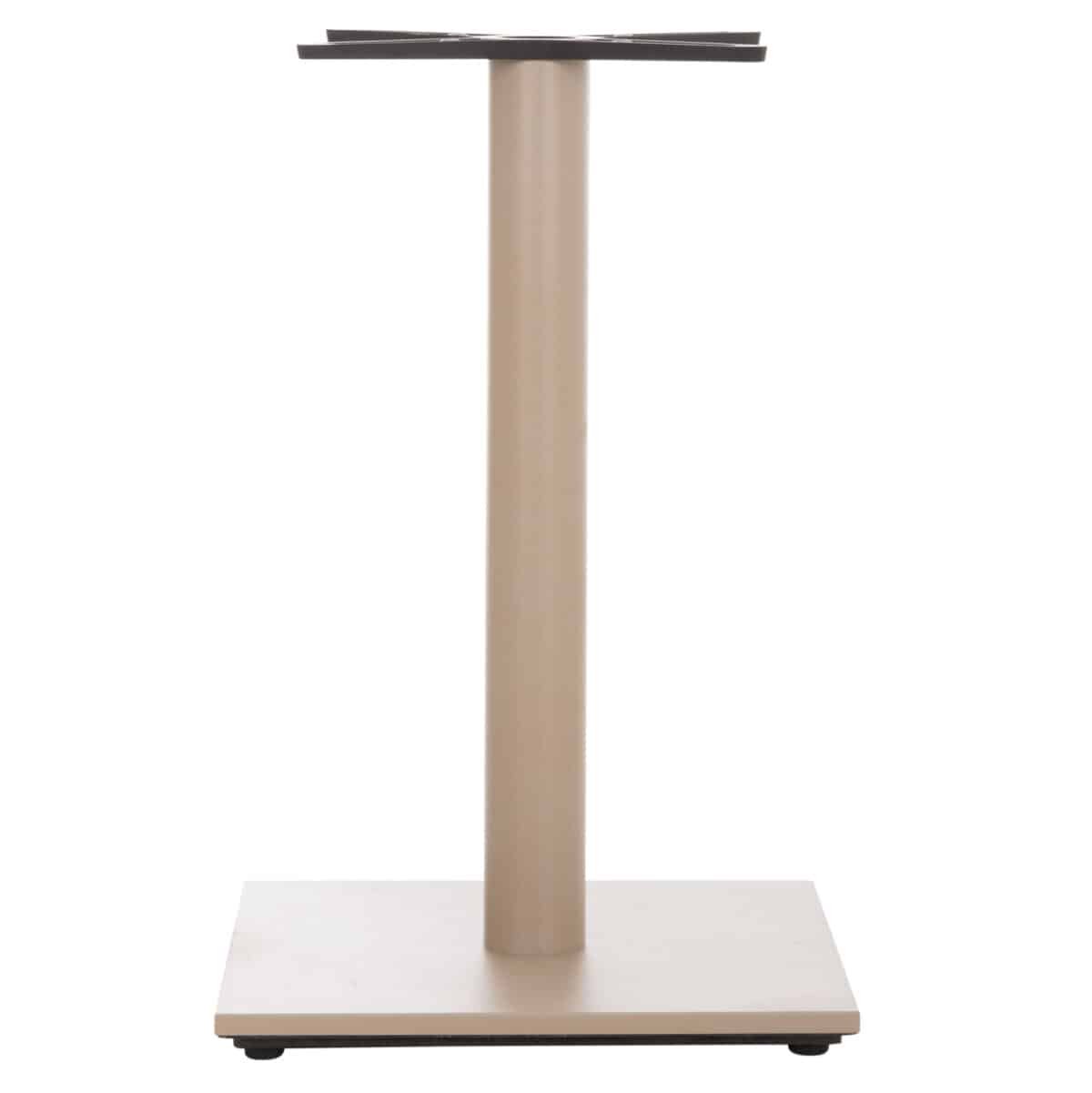 ΒΑΣΗ ΤΡΑΠΕΖΙΟΥ HM438.25 ΜΕΤΑΛΛΟ ΚΑΠΟΥΤΣΙΝΟ ΜΑΤ-ΡΕΓΟΥΛΑΤΟΡΟΙ 46x46x72Yεκ. - Image 3