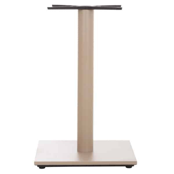 ΒΑΣΗ ΤΡΑΠΕΖΙΟΥ HM438.25 ΜΕΤΑΛΛΟ ΚΑΠΟΥΤΣΙΝΟ ΜΑΤ-ΡΕΓΟΥΛΑΤΟΡΟΙ 46x46x72Yεκ. - Image 3