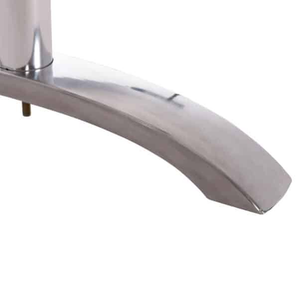 ΒΑΣΗ ΤΡΑΠΕΖΙΟΥ ΜΕΤΑΛΛΙΚΗ ΔΙΠΛΗ HM461.13 ΧΡΩΜΙΟΥ ΜΕ ΡΕΓΟΥΛΑΤΟΡΟΥΣ 100x60x73Υεκ. - Image 8