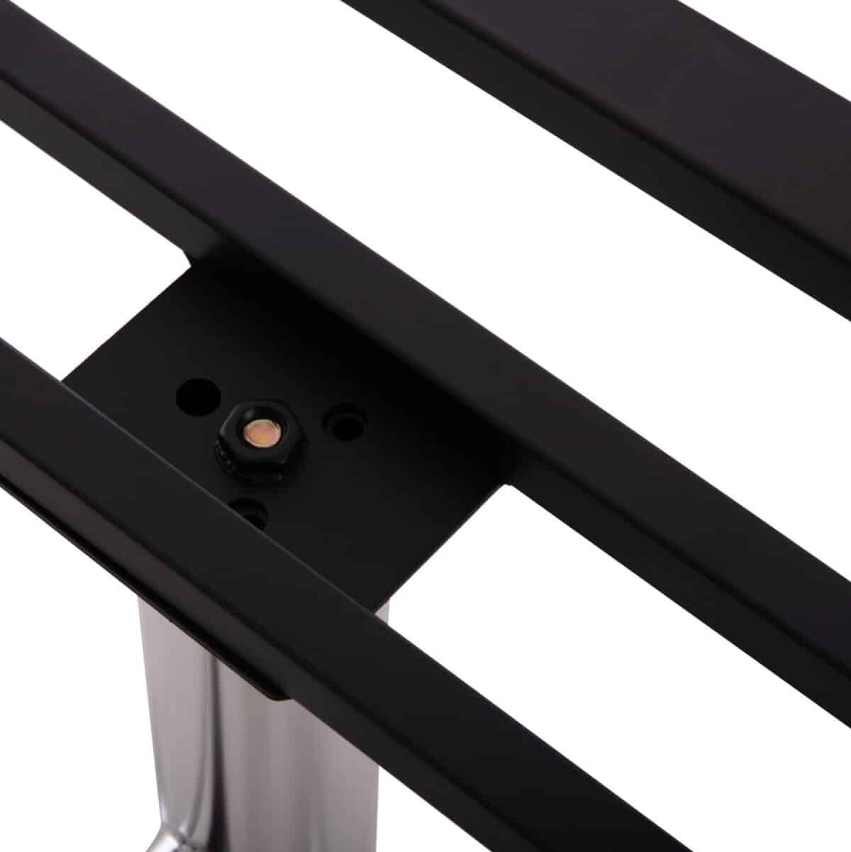 ΒΑΣΗ ΤΡΑΠΕΖΙΟΥ ΜΕΤΑΛΛΙΚΗ ΔΙΠΛΗ HM461.13 ΧΡΩΜΙΟΥ ΜΕ ΡΕΓΟΥΛΑΤΟΡΟΥΣ 100x60x73Υεκ. - Image 10