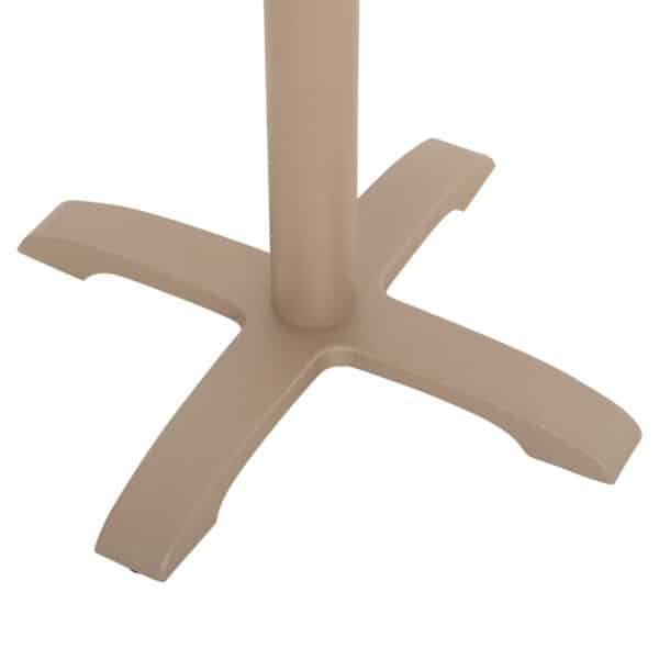 ΒΑΣΗ ΤΡΑΠΕΖΙΟΥ ΜΠΑΡ ΑΠΟ ΜΕΤΑΛΛΟ/ΜΑΝΤΕΜΙ HM417.25 ΚΑΠΟΥΤΣΙΝΟ 62x62x108Υεκ. - Image 7