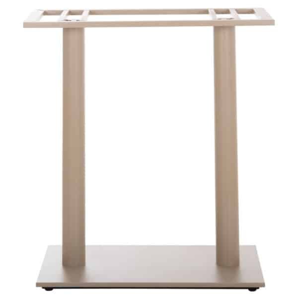 ΒΑΣΗ ΤΡΑΠΕΖΙΟΥ ΜΠΑΡ ΔΙΣΤΗΛΗ ΜΕΣ.ΥΨΟΥΣ HM478.25 ΜΕΤΑΛΛΟ ΚΑΠΟΥΤΣΙΝΟ ΜΑΤ 80x40x90Υεκ - Image 3