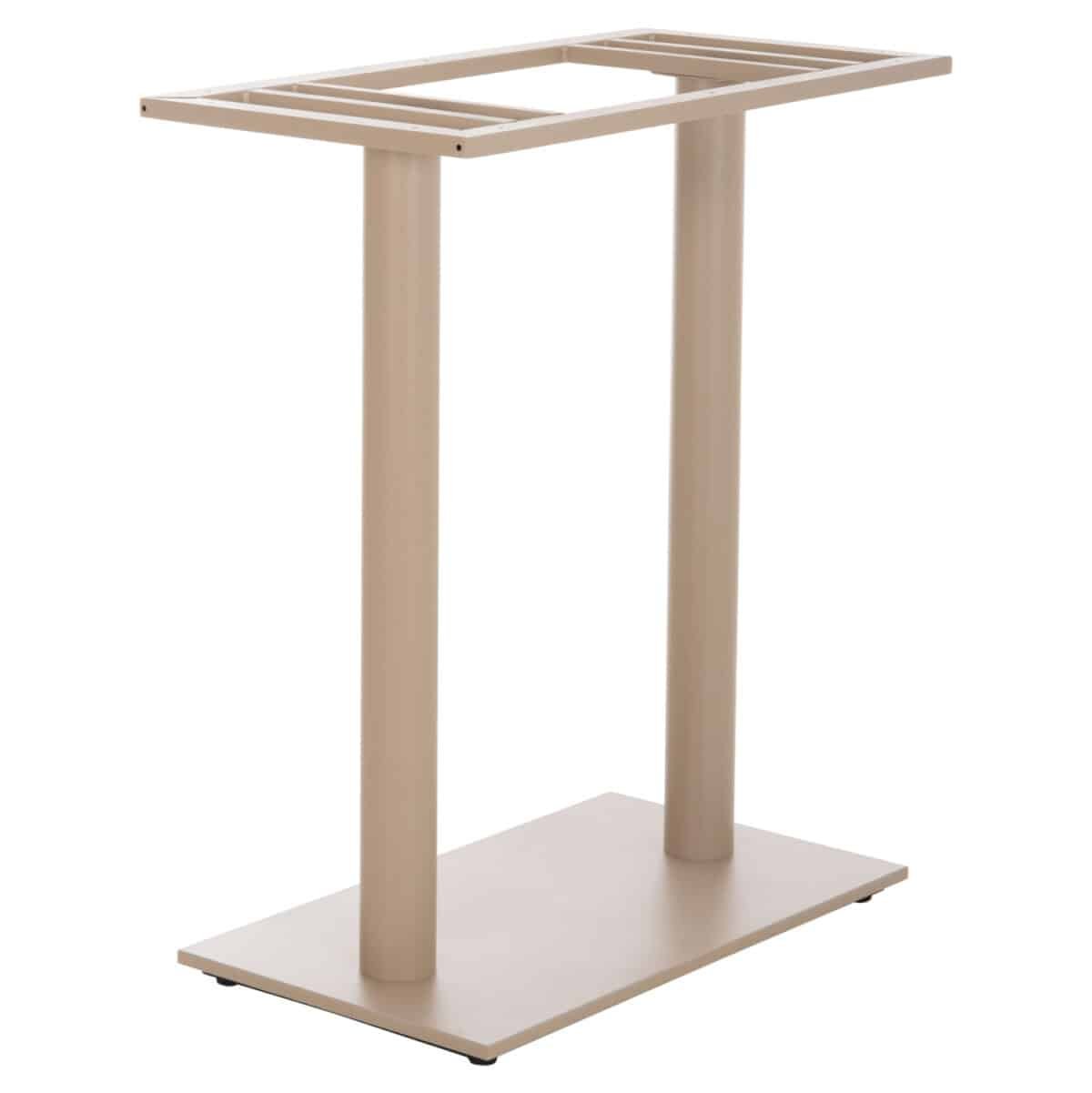 ΒΑΣΗ ΤΡΑΠΕΖΙΟΥ ΜΠΑΡ ΔΙΣΤΗΛΗ ΜΕΣ.ΥΨΟΥΣ HM478.25 ΜΕΤΑΛΛΟ ΚΑΠΟΥΤΣΙΝΟ ΜΑΤ 80x40x90Υεκ - Image 4