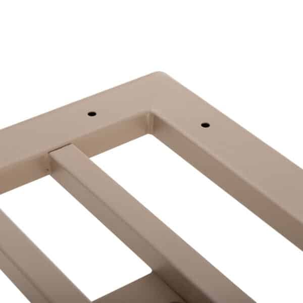 ΒΑΣΗ ΤΡΑΠΕΖΙΟΥ ΜΠΑΡ ΔΙΣΤΗΛΗ ΜΕΣ.ΥΨΟΥΣ HM478.25 ΜΕΤΑΛΛΟ ΚΑΠΟΥΤΣΙΝΟ ΜΑΤ 80x40x90Υεκ - Image 7