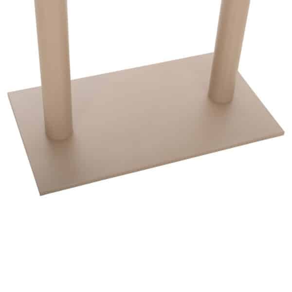 ΒΑΣΗ ΤΡΑΠΕΖΙΟΥ ΜΠΑΡ ΔΙΣΤΗΛΗ ΜΕΣ.ΥΨΟΥΣ HM478.25 ΜΕΤΑΛΛΟ ΚΑΠΟΥΤΣΙΝΟ ΜΑΤ 80x40x90Υεκ - Image 10