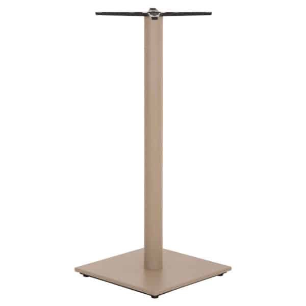 ΒΑΣΗ ΤΡΑΠΕΖΙΟΥ ΜΠΑΡ HM439.25 ΜΕΤΑΛΛΙΚΗ ΚΑΠΟΥΤΣΙΝΟ ΜΑΤ-ΡΕΓΟΥΛΑΤΟΡΟΙ 46x46x108Yεκ. - Image 4