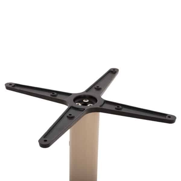 ΒΑΣΗ ΤΡΑΠΕΖΙΟΥ ΜΠΑΡ HM439.25 ΜΕΤΑΛΛΙΚΗ ΚΑΠΟΥΤΣΙΝΟ ΜΑΤ-ΡΕΓΟΥΛΑΤΟΡΟΙ 46x46x108Yεκ. - Image 6