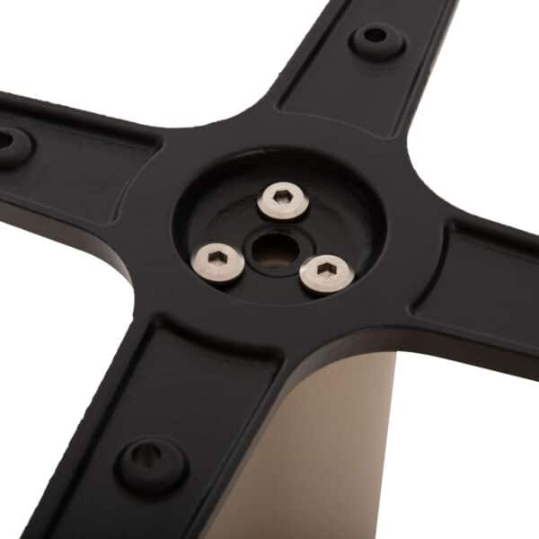 ΒΑΣΗ ΤΡΑΠΕΖΙΟΥ ΜΠΑΡ HM439.25 ΜΕΤΑΛΛΙΚΗ ΚΑΠΟΥΤΣΙΝΟ ΜΑΤ-ΡΕΓΟΥΛΑΤΟΡΟΙ 46x46x108Yεκ. - Image 7