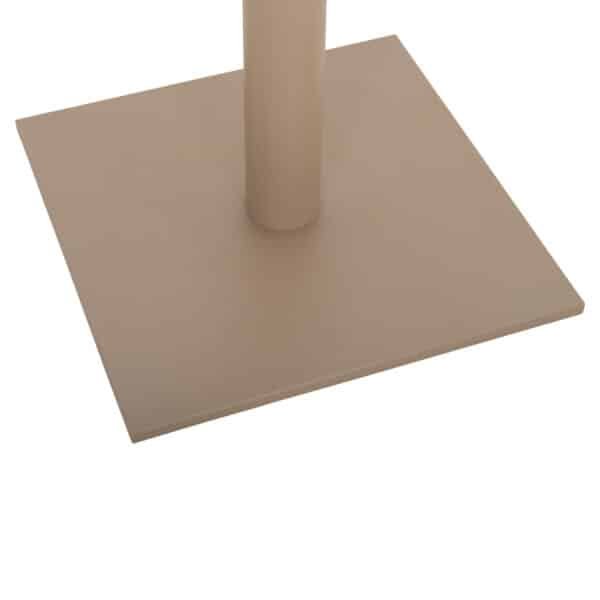 ΒΑΣΗ ΤΡΑΠΕΖΙΟΥ ΜΠΑΡ HM439.25 ΜΕΤΑΛΛΙΚΗ ΚΑΠΟΥΤΣΙΝΟ ΜΑΤ-ΡΕΓΟΥΛΑΤΟΡΟΙ 46x46x108Yεκ. - Image 8