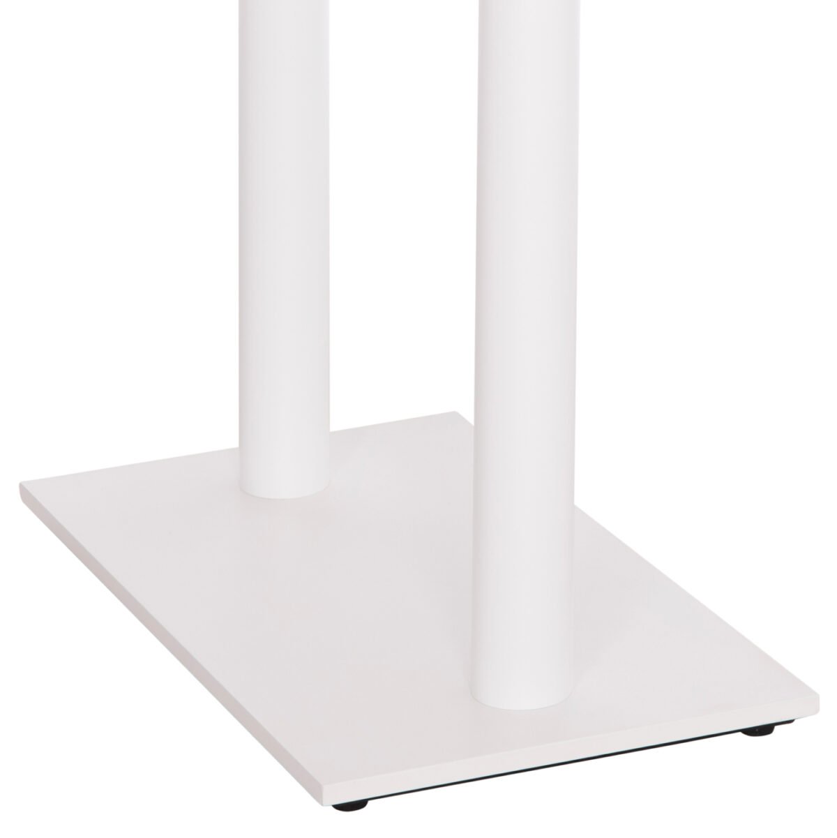 ΒΑΣΗ ΤΡΑΠΕΖΙΟΥ ΜΠΑΡ HM480.02 ΔΥΟ ΠΟΔΙΑ-ΜΕΤΑΛΛΙΚΗ ΣΕ ΛΕΥΚΟ ΜΑΤ ΧΡΩΜΑ 80x40x108Υεκ - Image 8