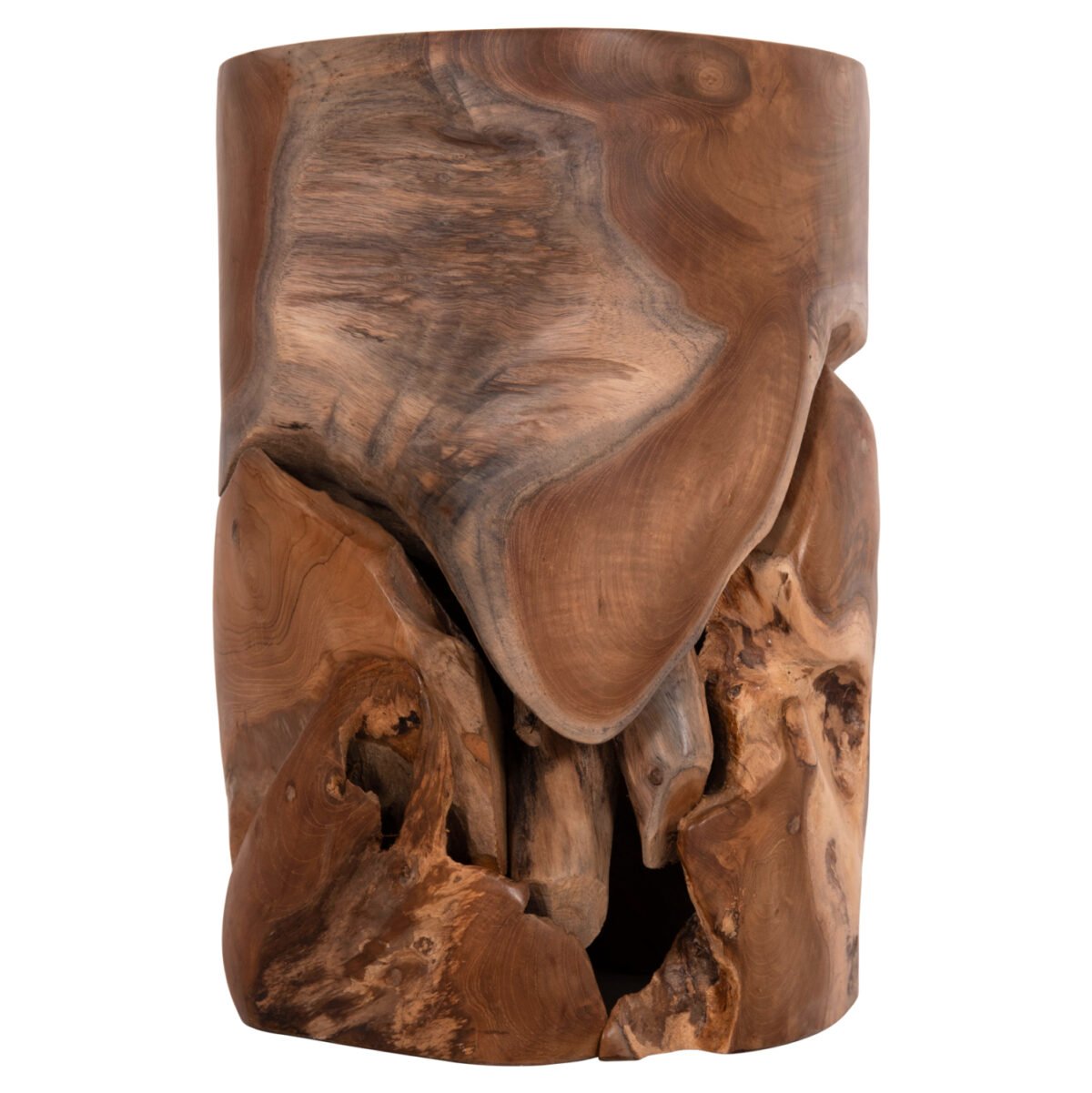 ΒΟΗΘΗΤΙΚΟ ΣΚΑΜΠΟ/ΤΡΑΠΕΖΑΚΙ STOMP HM9350.11 ΞΥΛΟ TEAK-ΦΥΣΙΚΟ Φ30x45Υεκ. - Image 6