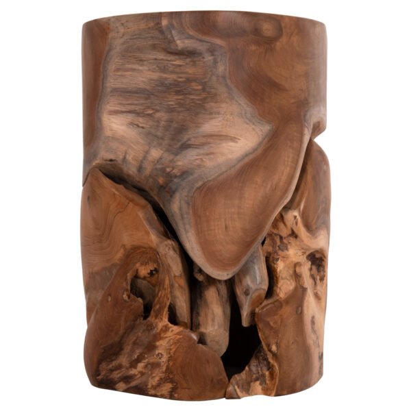 ΒΟΗΘΗΤΙΚΟ ΣΚΑΜΠΟ/ΤΡΑΠΕΖΑΚΙ STOMP HM9350.11 ΞΥΛΟ TEAK-ΦΥΣΙΚΟ Φ30x45Υεκ. - Image 6