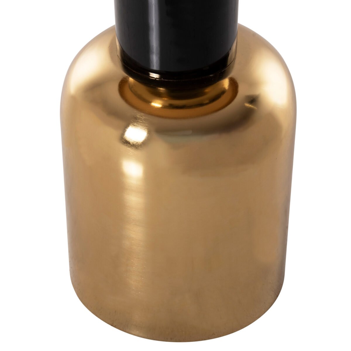 ΒΟΗΘΗΤΙΚΟ ΤΡΑΠΕΖΑΚΙ SURAT HM4236.04 ΜΕΤΑΛΛΟ ΣΕ ΜΑΥΡΟ-ΧΡΥΣΟ Φ50,5x59,5Υ εκ. - Image 6