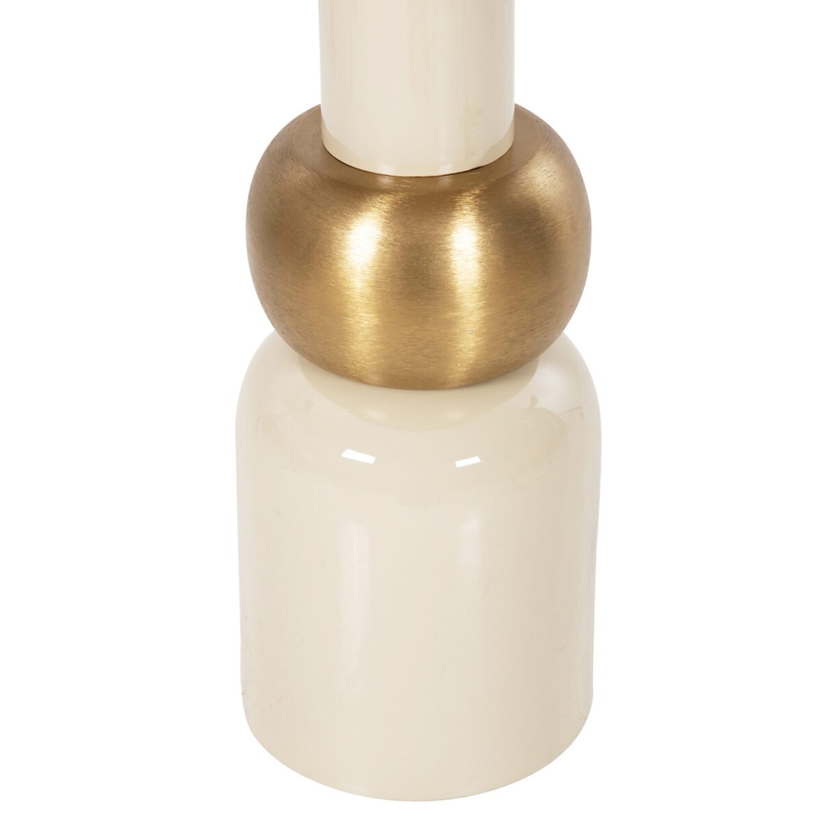 ΒΟΗΘΗΤΙΚΟ ΤΡΑΠΕΖΑΚΙ AMBUR HM4238.03 ΜΕΤΑΛΛΟ ΣΕ ΕΚΡΟΥ-ΧΡΥΣΟ Φ40,5x62Υ εκ. - Image 6