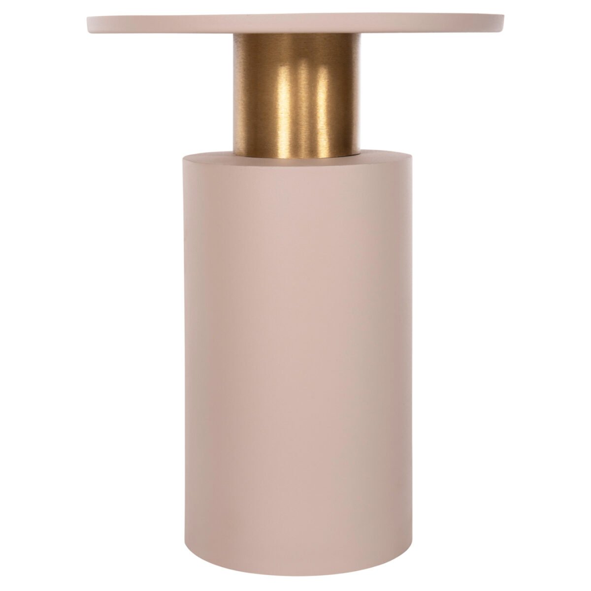 ΒΟΗΘΗΤΙΚΟ ΤΡΑΠΕΖΑΚΙ PUNJAB HM4239.03 ΜΕΤΑΛΛΟ ΣΕ ΕΚΡΟΥ-ΧΡΥΣΟΧΑΛΚΙΝΟ Φ36x47Υεκ. - Image 3