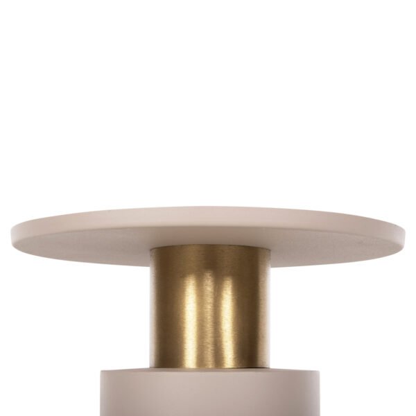 ΒΟΗΘΗΤΙΚΟ ΤΡΑΠΕΖΑΚΙ PUNJAB HM4239.03 ΜΕΤΑΛΛΟ ΣΕ ΕΚΡΟΥ-ΧΡΥΣΟΧΑΛΚΙΝΟ Φ36x47Υεκ. - Image 5