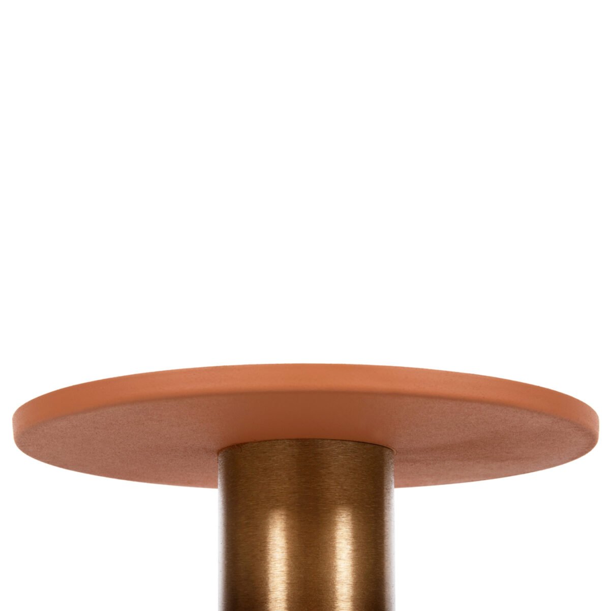 ΒΟΗΘΗΤΙΚΟ ΤΡΑΠΕΖΑΚΙ PUNJAB HM4239.08 ΜΕΤΑΛΛΟ ΣΕ ΠΟΡΤΟΚΑΛΙ-ΧΡΥΣΟΧΑΛΚΙΝΟ Φ36x47Υεκ. - Image 5