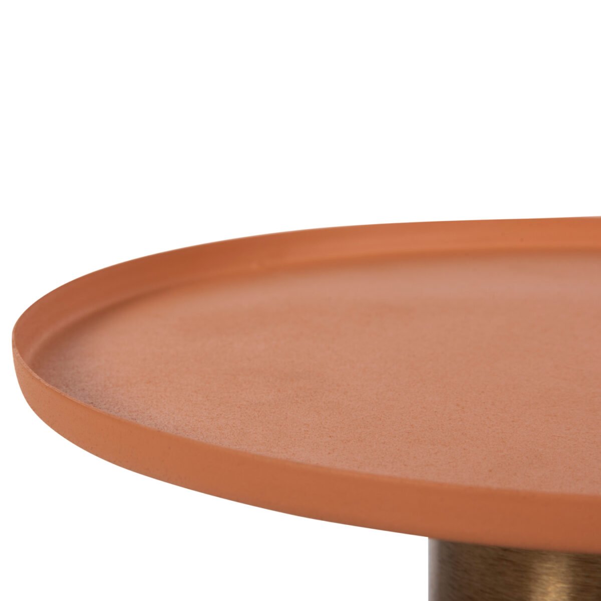 ΒΟΗΘΗΤΙΚΟ ΤΡΑΠΕΖΑΚΙ PUNJAB HM4239.08 ΜΕΤΑΛΛΟ ΣΕ ΠΟΡΤΟΚΑΛΙ-ΧΡΥΣΟΧΑΛΚΙΝΟ Φ36x47Υεκ. - Image 6