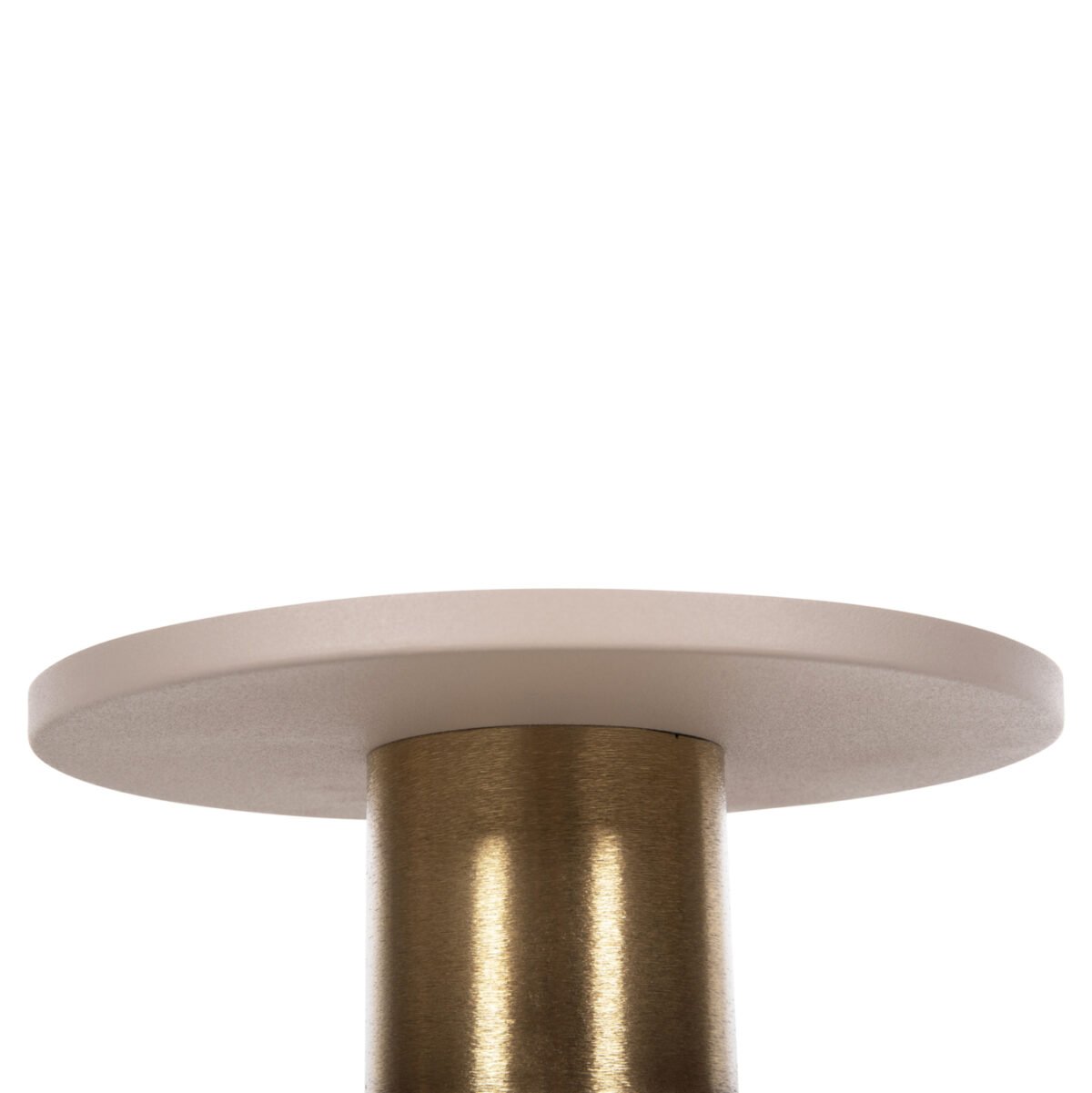 ΒΟΗΘΗΤΙΚΟ ΤΡΑΠΕΖΑΚΙ PUNJAB HM4240.03 ΜΕΤΑΛΛΟ ΣΕ ΕΚΡΟΥ-ΧΡΥΣΟΧΑΛΚΙΝΟ Φ30,5x42Υεκ. - Image 5