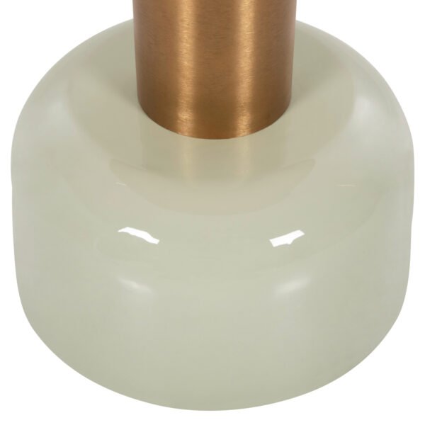 ΒΟΗΘΗΤΙΚΟ ΤΡΑΠΕΖΑΚΙ ERODE HM4243.07 ΜΕΤΑΛΛΟ ΣΕ ΑΝΟΙΧΤΟ ΠΡΑΣΙΝΟ-ΧΡΥΣΟ Φ40,5x48Υ εκ. - Image 6