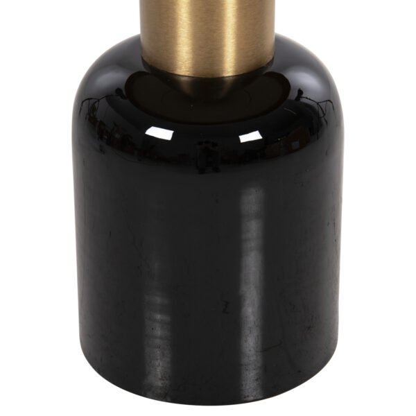 ΒΟΗΘΗΤΙΚΟ ΤΡΑΠΕΖΑΚΙ ERODE HM4248.01 ΜΕΤΑΛΛΟ ΜΑΥΡΟ-ΧΡΥΣΟ-ΚΕΡΑΣΙ Φ50,5x50Υ εκ. - Image 6