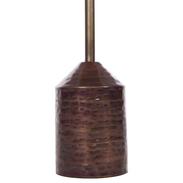 ΒΟΗΘΗΤΙΚΟ ΤΡΑΠΕΖΑΚΙ BOMBAY HM4251.06 ΜΕΤΑΛΛΟ ΣΕ ΧΑΛΚΙΝΕΣ ΑΠΟΧΡΩΣΕΙΣ Φ25,5x51,5Υεκ - Image 6