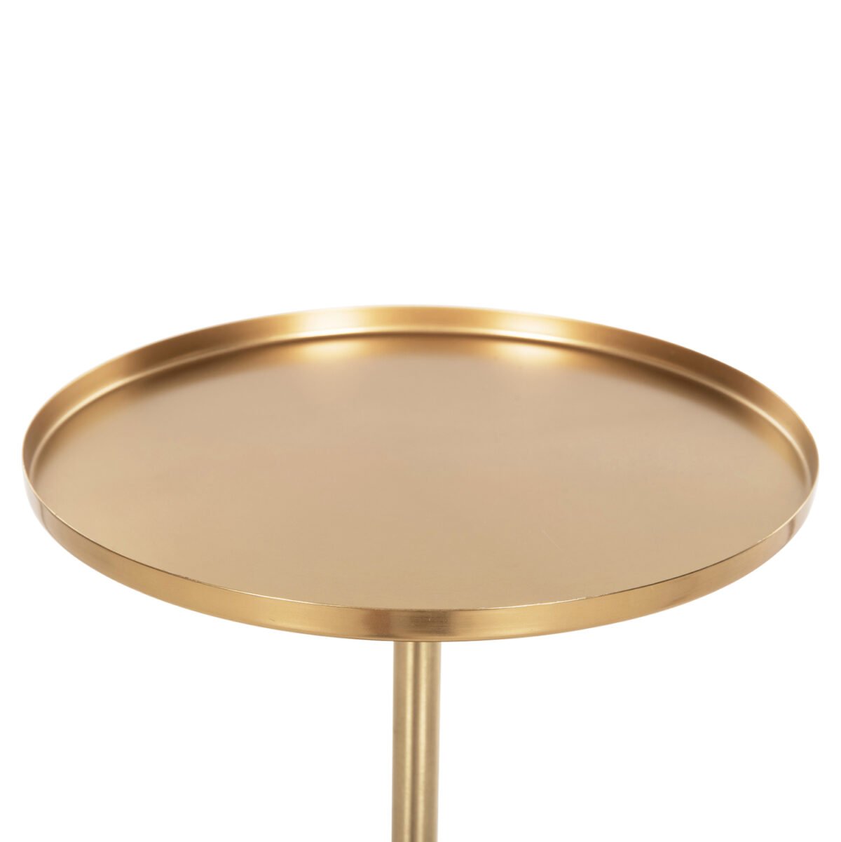 ΒΟΗΘΗΤΙΚΟ ΤΡΑΠΕΖΑΚΙ KAPPUR HM9726 ΞΥΛΟ MANGO ΣΕ ΚΑΡΥΔΙ-ΜΕΤΑΛΛΟ ΧΡΥΣΟ Φ38x62Υεκ - Image 3