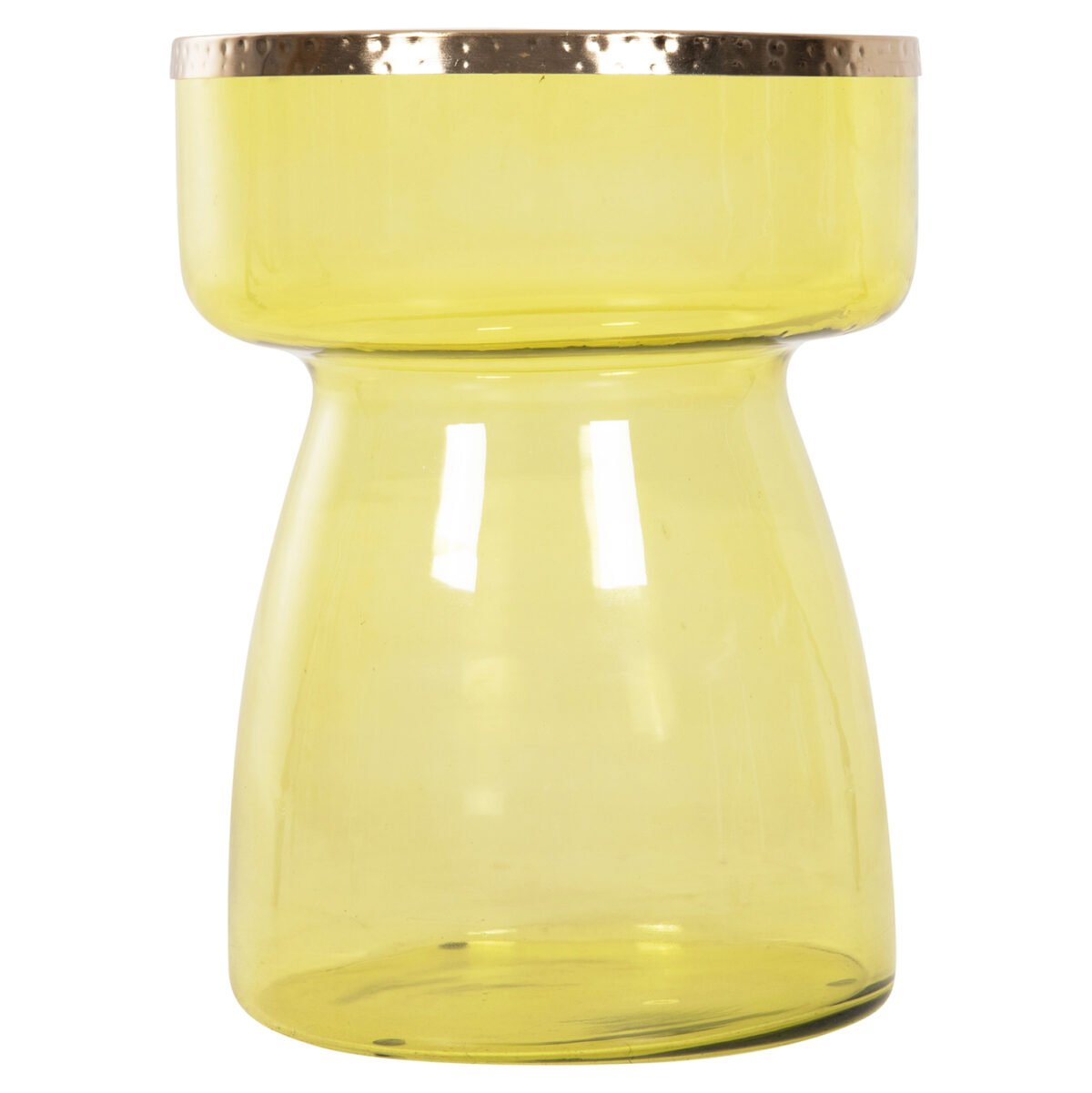 ΒΟΗΘΗΤΙΚΟ ΤΡΑΠΕΖΑΚΙ RANE HM9731 ΓΥΑΛΙ ΠΡΑΣΙΝΩΠΟ-ΧΡΥΣΟ ΜΕΤΑΛΛΟ TOP Φ36x47Υεκ. - Image 3