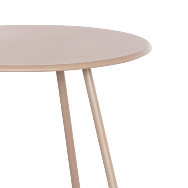 ΒΟΗΘΗΤΙΚΟ ΤΡΑΠΕΖΑΚΙ ΜΕΤΑΛΛΙΚΟ ΣΤΡΟΓΓΥΛΟ SAMMON HM6271.03 ΚΑΠΟΥΤΣΙΝΟ Φ45x50Υεκ - Image 6