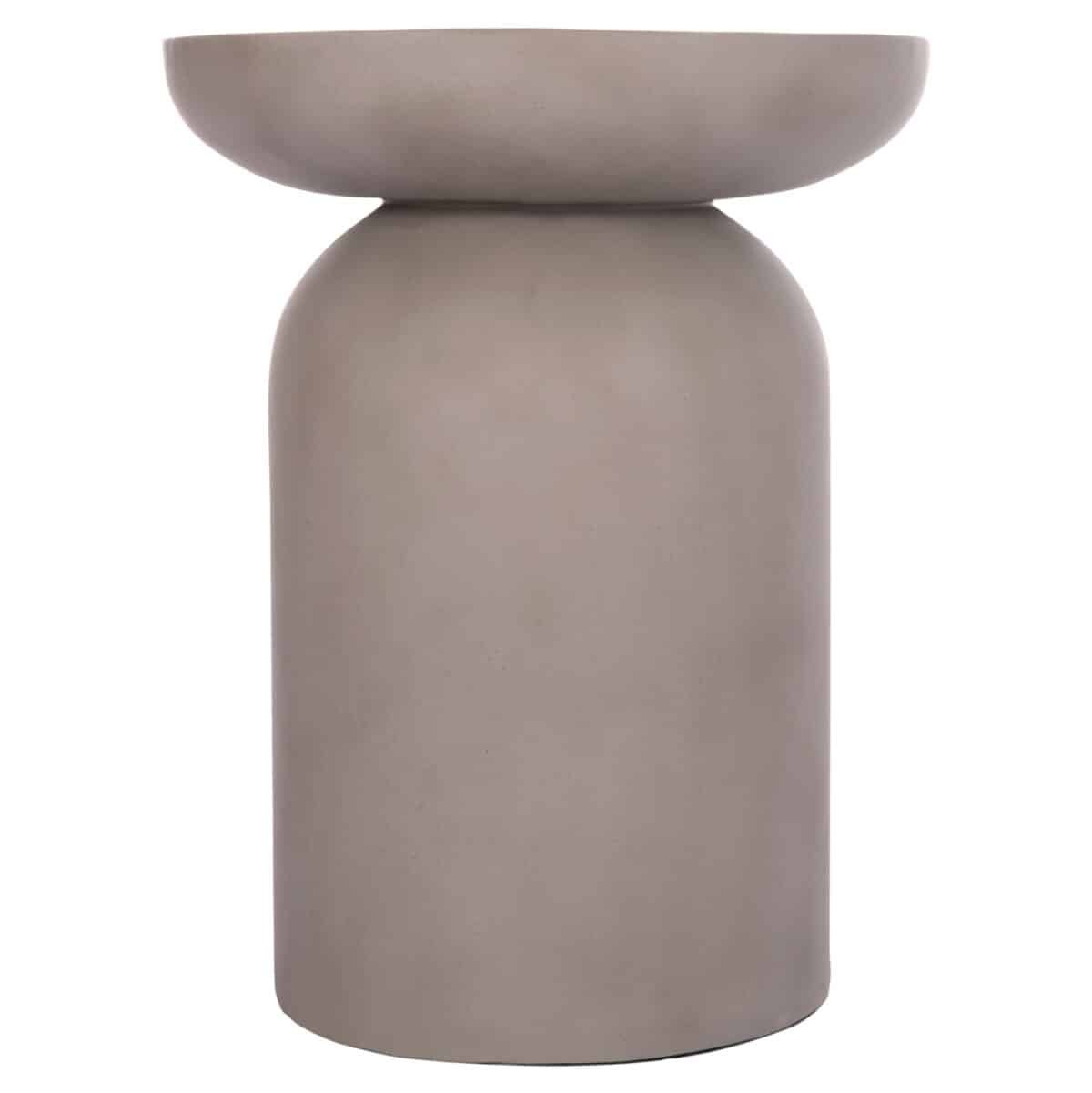 ΒΟΗΘΗΤΙΚΟ ΤΡΑΠΕΖΙ ANNA HM18160.03 FIBER CEMENT ΣΕ ΓΚΡΙ--Φ60x76Υεκ. - Image 3